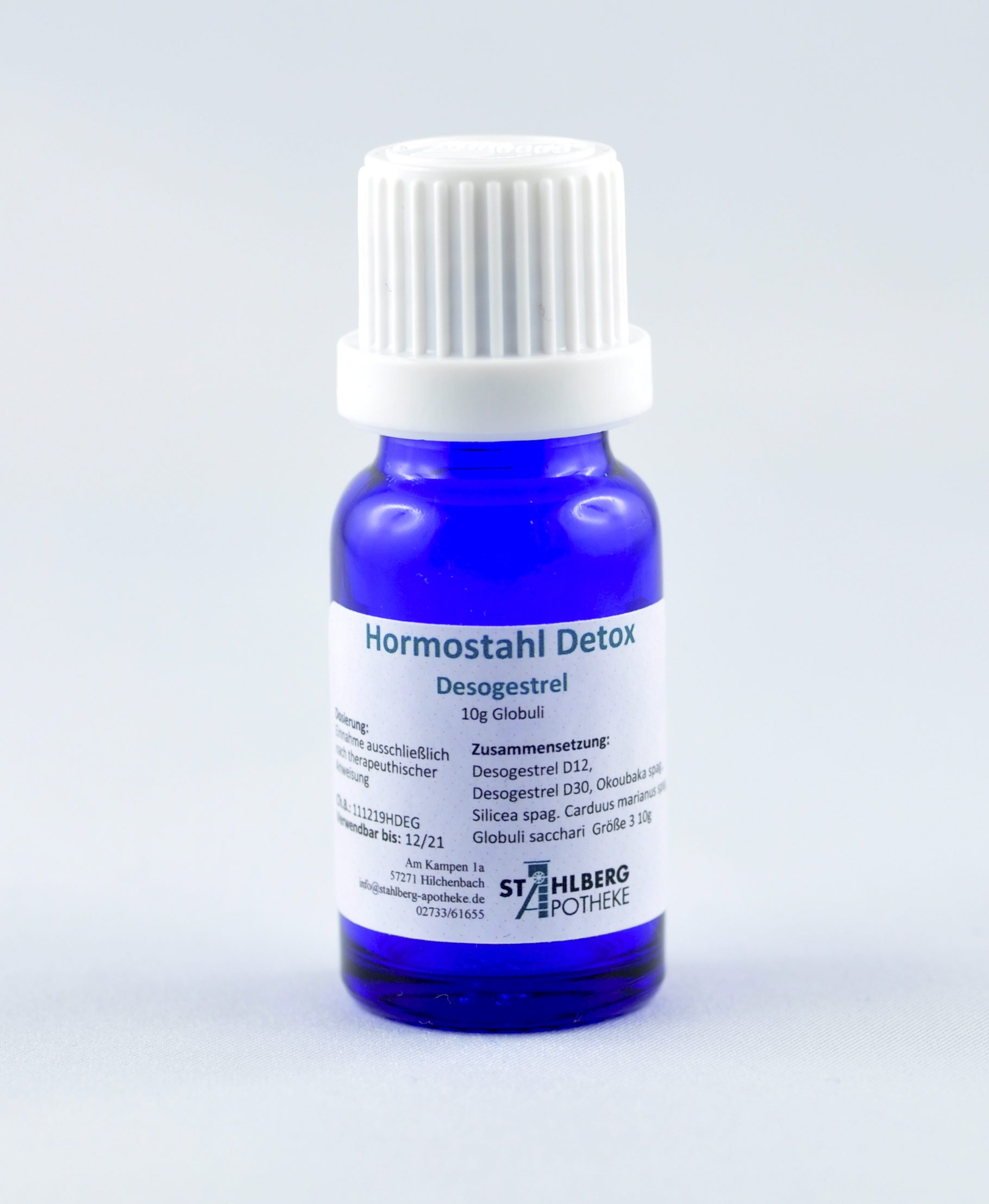Hormostahl Detox Desogestrel – 10 g