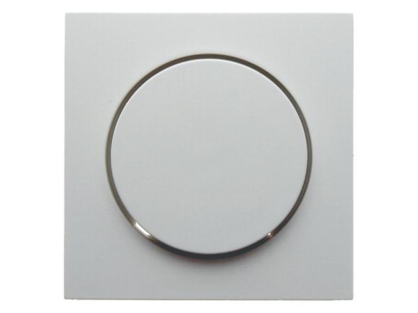 Zentralstück mit Regulierknopf für Drehd immer S.1/B.3/B.7 polarweiß, matt – Bild 2