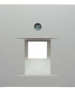 Zentralstück für UAE Steckdose S.1/B.3/B .7 polarweiß, matt