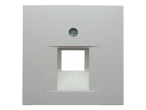 Zentralstück für UAE Steckdose S.1/B.3/B .7 polarweiß, matt – Bild 2