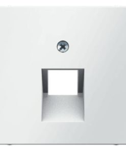 Zentralstück für UAE Steckdose Q.1/Q.3 p olarweiß, samt