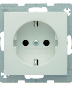 Steckdose SCHUKO S.1 polarweiß, glänzend