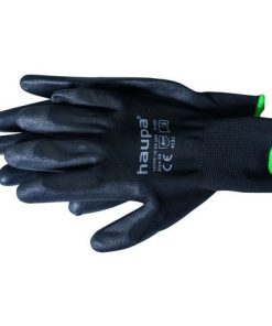 PU-Textil-Handschuh schwarz Gr. 9