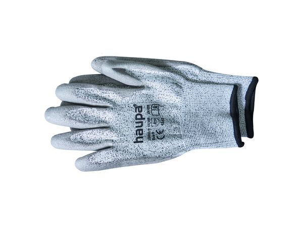 PU-Schnittschutzhandschuh Level 3, grau, Gr.10