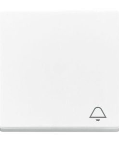 Wippe Symbol Klingel div. Flächenprogramme, studioweiß