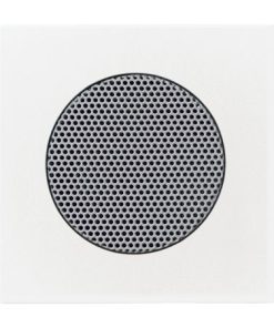 Zentralscheibe für Lautspr.-Einsatz 8223 div. Flächenprogramme, studioweiß