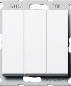 Wipptaster BS 3f Schließer System 55 reinweiß glänzend