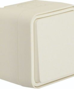 Wechselschalter AP W.1 polarweiß