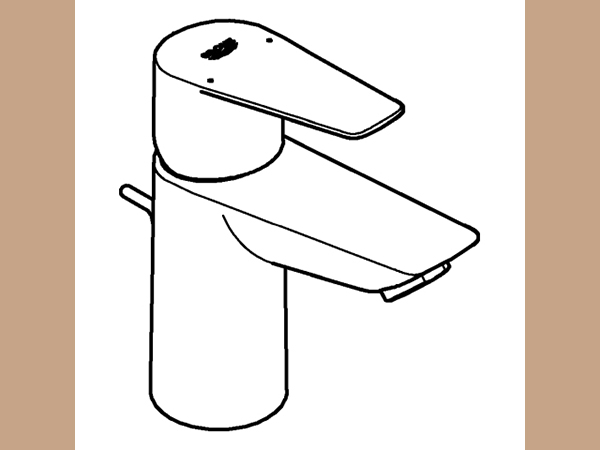 Grohe EH-Waschtischbatterie BauEdge 23328_1 S-Size chrom – Bild 3