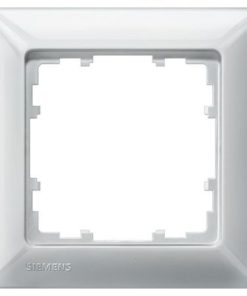 Rahmen 1fach DELTA line, aluminiummetallic