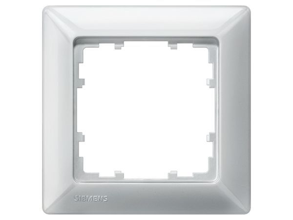 Rahmen 1fach DELTA line, aluminiummetallic