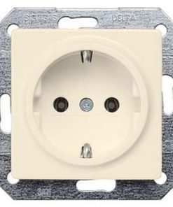 Schuko-Steckdose DELTA i-system, elektroweiß