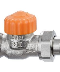 TA Th.Ventilunterteil DN15 (1/2″) Eclipse, Durchgang, vernickelt