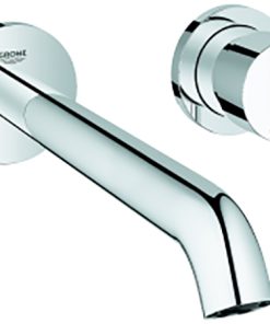 Grohe Essence 2-Loch-WT-Wandbatterie Ausladung 230mm chrom