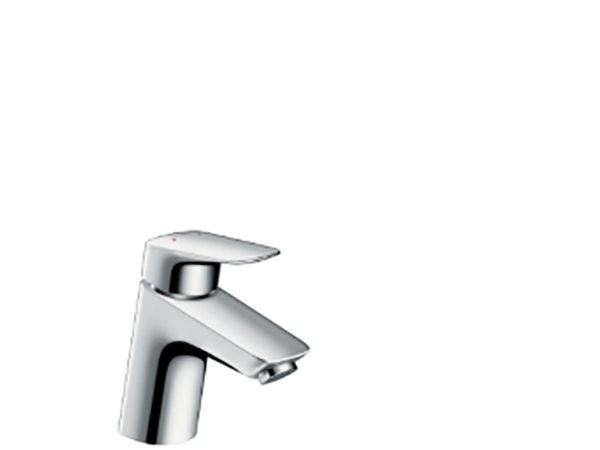 HG Logis 70 Waschtischmischer mit Metall-Ablauf, chrom – Bild 2