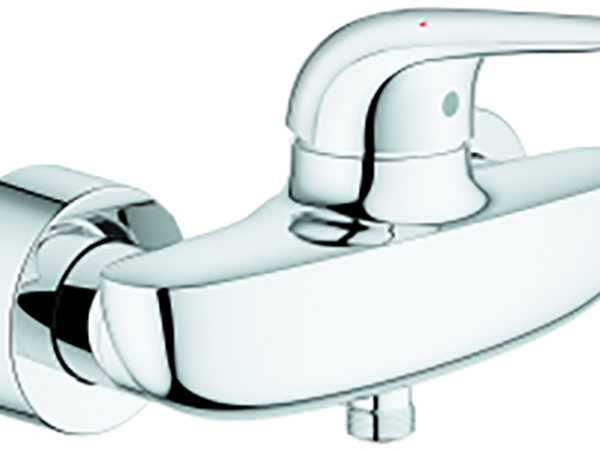 Grohe Eurostyle EH-Brausebatterie Wandmontage, chrom