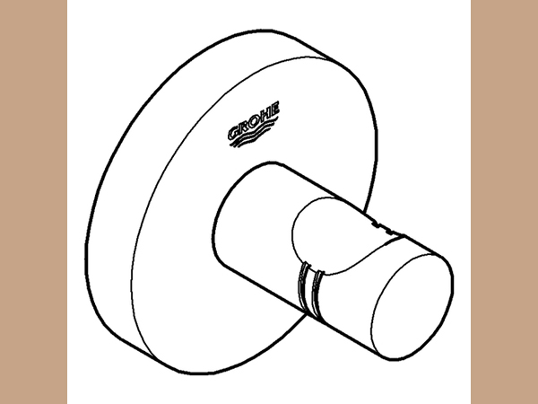 Grohe Essentials Bademantelhaken chrom – Bild 3