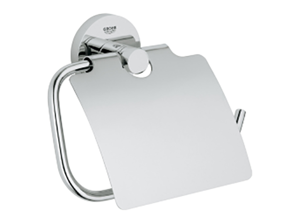 Grohe Essentials WC-Papierhalter mit Deckel, chrom
