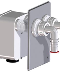 HL4000.2 Komplettierset Doppelanschluss zu Waschgeräte-UP-Sifon HL4000.0