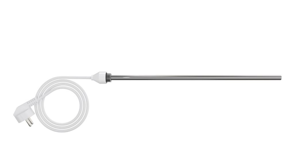 Zehnder Forma Asym elektrisch Handtuchwärmer 116,1 x 59,6 cm weiss mit Heizstab IHE – Bild 3