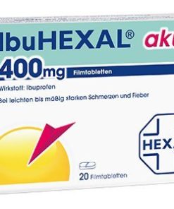 Ibuhexal akut 400 Filmtabletten – 20 Stück