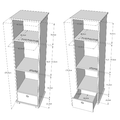 Kinder Regal House – Bild 3