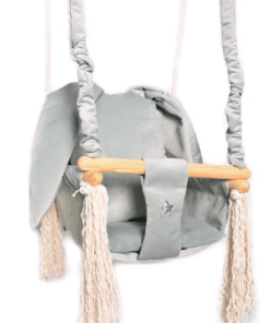 Kinderschaukel Rabbit Grau