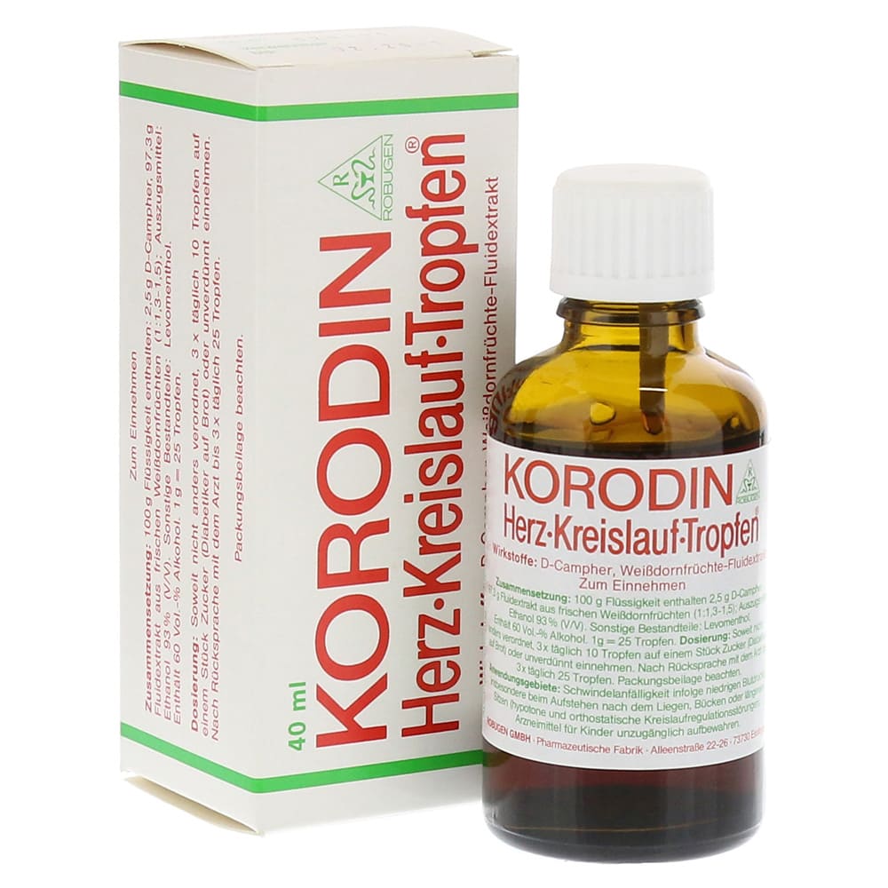 Korodin Herz-Kreislauf-Tropfen – 40 ml – Bild 2