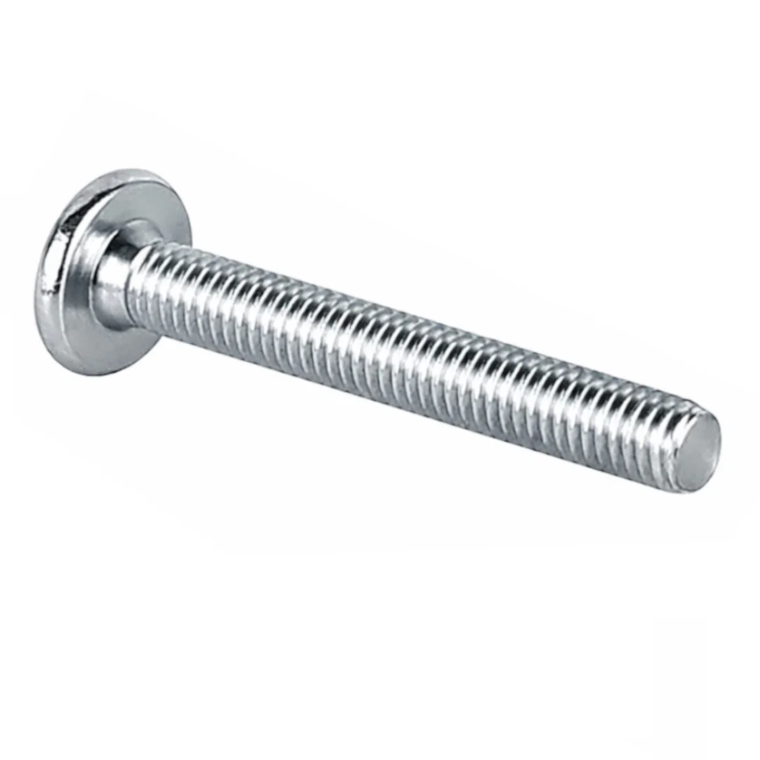 Flachkopfschrauben M6 x 50 mm mit Innensechskant, silber verzinkt – Bild 6