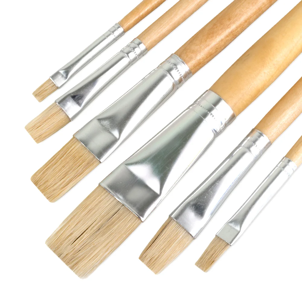 Flachpinsel 12 mm – Präzision für Kanten & Details (1 Stück | 12mm) – Bild 8