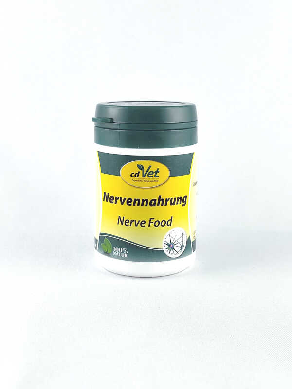 Nervennahrung Pulver von cdVet für Hunde und Katzen – 40 g