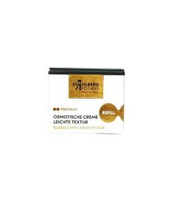 Beautystahl Osmotische Gesichtscreme leichte Textur REFILL Stahlberg Apotheke – 50 ml