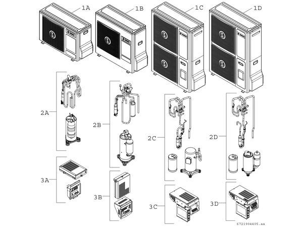 BO Split-Wärmepumpe CS3400iAWS 12 OR-T – Bild 3