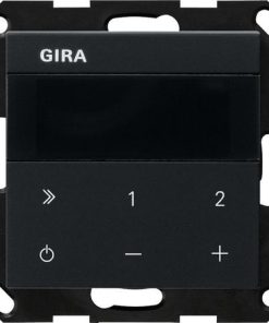 Unterputz-Radio IP  Schwarz matt