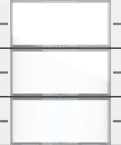 Wippenset 3f BSF Tastsens.4 System 55 Kl ar/Reinweiß m