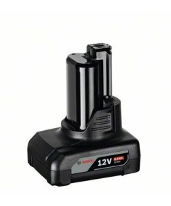 Akkupack GBA 12V 6.0Ah, Der Akku GBA 12V 6.0Ah Professional aus der 12-Volt-Klasse von Bosch wurde für eine maximale Laufzeit konzipiert. Seine extrem hohe Akkukapazität ermöglicht eine um bis zu 300 % längere Laufzeit als beim 12V 2.0Ah Professional, und durch seine Kompaktheit eignet er sich ideal für 12-Volt-Anwendungen, die ultimative Leistung erfordern. Kompatibel mit allen Bosch Professional 12-Volt-Werkzeugen und -Ladegeräten (Professional 12V System). Der GBA 12V 6.0Ah Professional ist ein Lithium-Ionen-Akku. Karton; 1 x Akku GBA 12V 6.0Ah (1 600 A00 X7H)