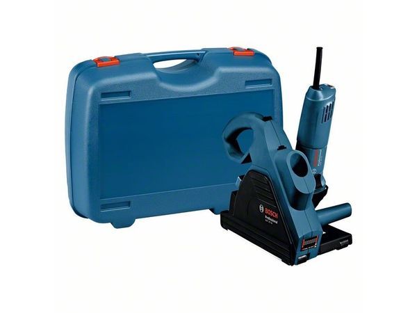 Mauernutfräse GNF 35 CA. Die kabelgebundene GNF 35 CA Professional ist die Mauernutfräse von Bosch für den universellen Einsatz. Das ideale Verhältnis des Geräts zwischen Leistung und Gewicht reduziert die Ermüdung und ermöglicht komfortables und kontinuierliches Arbeiten. Sie verfügt über optimierte Griffbereiche für eine einfache und ergonomische Handhabung. Mit dem 1.400-Watt-Motor und konstanter Drehzahl liefert diese leistungsstarke Mauernutfräse hervorragende Arbeitsergebnisse. Dieses Elektrowerkzeug ist für das Fräsen von Mauernuten in Beton und Stein bestimmt. Es ist kompatibel mit dem Bosch Click & Clean Staubabsaugsystem. Die GNF 35 CA Professional verfügt über Funktionen wie Softstart und Spindelarretierung. Im Lieferumfang enthalten: Aufnahmeflansch (ET-Nr. 3 609 202 039), Ausbrechwerkzeug (ET-Nr. 3 607 950 000), Rundmutter (ET-Nr. 3 609 202 040), Zweilochschlüssel gekröpft (3 607 950 017), 3x Distanzscheibe, 4 mm (ET-Nr. 3 609 202 041), 4x Distanzscheibe, 6 mm, Handwerkerkoffer – Bild 2