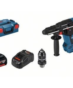 Akku-Bohrhammer mit SDS plus GBH 18V-26F ,L-BOXX 136, 2 x Li-Ion-Akku 5,0 Ah