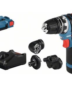 Akku-Bohrschrauber GSR 12V-15 FC, mit 2 x 2.0 Ah-Akku, L-BOXX, 4 Aufsätze