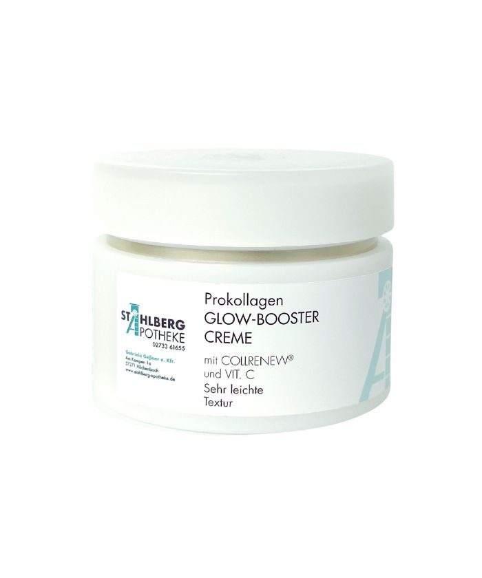 Beautystahl Prokollagen GLOW-BOOSTER CREME mit COLLRENEW u. VITAMIN C Stahlberg Apotheke – 50 ml – Bild 2