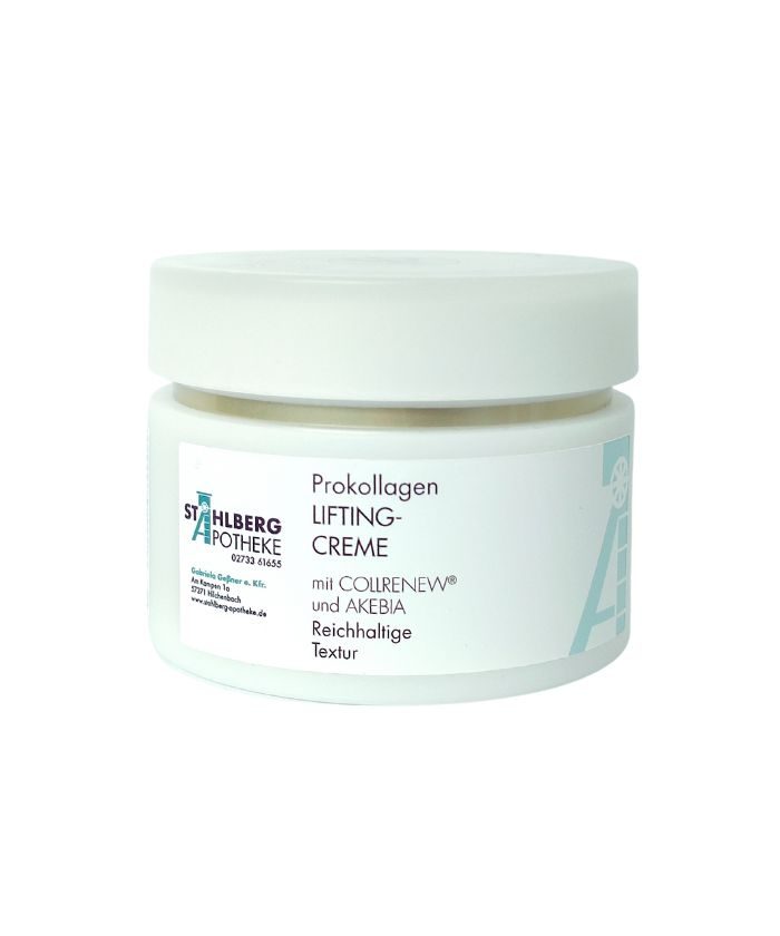 Beautystahl Prokollagen LIFTING-CREME mit COLLRENEW u. AKEBIA-EXTRAKT Stahlberg Apotheke – 50 ml – Bild 2