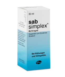 Sab simplex Suspension – 30 ml – DERZEIT NICHT LIEFERBAR!