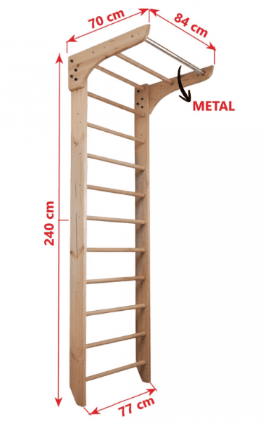 Sprossenwand Bodyfit – Bild 6