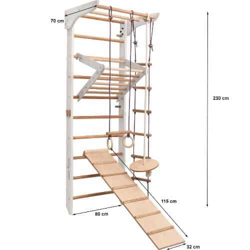 Sprossenwand Nordic – Bild 4