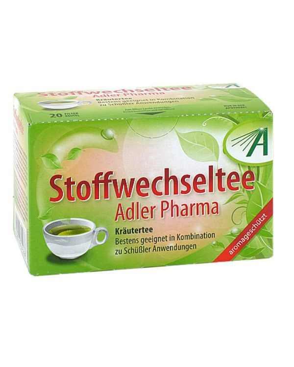 Stoffwechseltee von Adler Pharma (Entschlackung) – 20 Stück