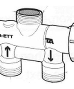 TA Radiett-U M30 Einrohrventil Nr.50670005