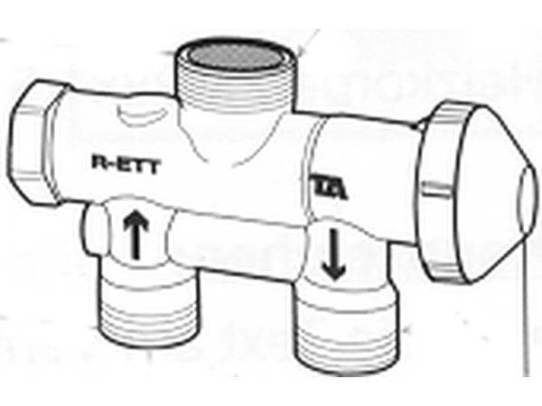 TA Radiett-U M30 Einrohrventil Nr.50670005
