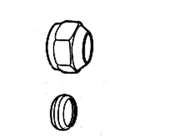 TA-Anschl.Kupplung M22x12mm Nr.53372412