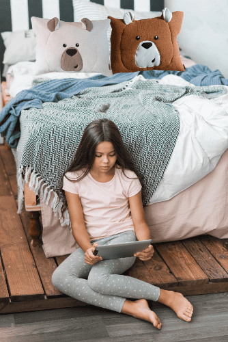 Teddybärkissen – Bild 3