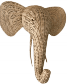 Tierkopf Elefant XXL